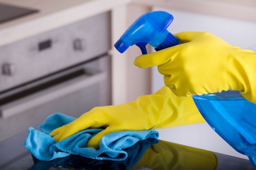 Final post-renovation cleaning in Kingston upon Thames with spotless surfaces